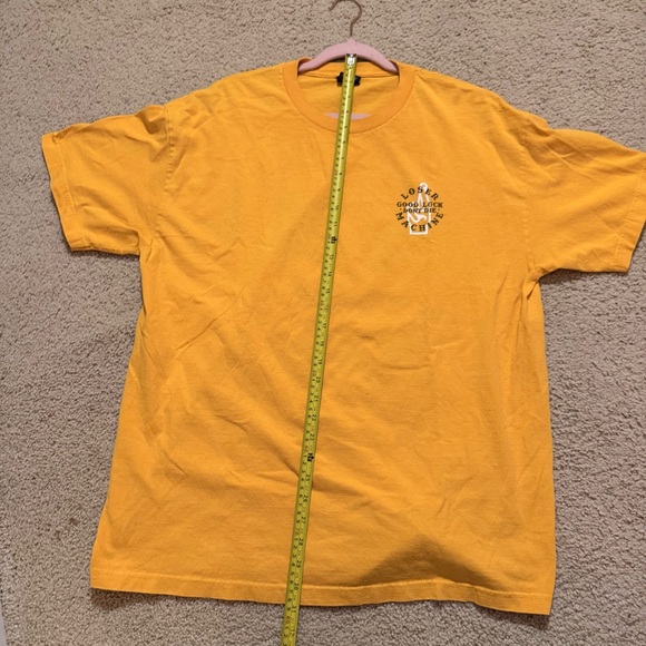 Loser Machine Company - Good Luck Don’t Die Graphic Yellow Tee - Picture 6 of 6
